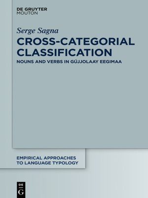 cover image of Cross-Categorial Classification